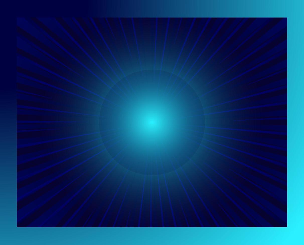 Set Abstract Circular Geometric Background. Vector Speed of Light Illustration. Space Science Fiction Travel, Warp, Teleport, Hyper Speed Jump Effect Concept.