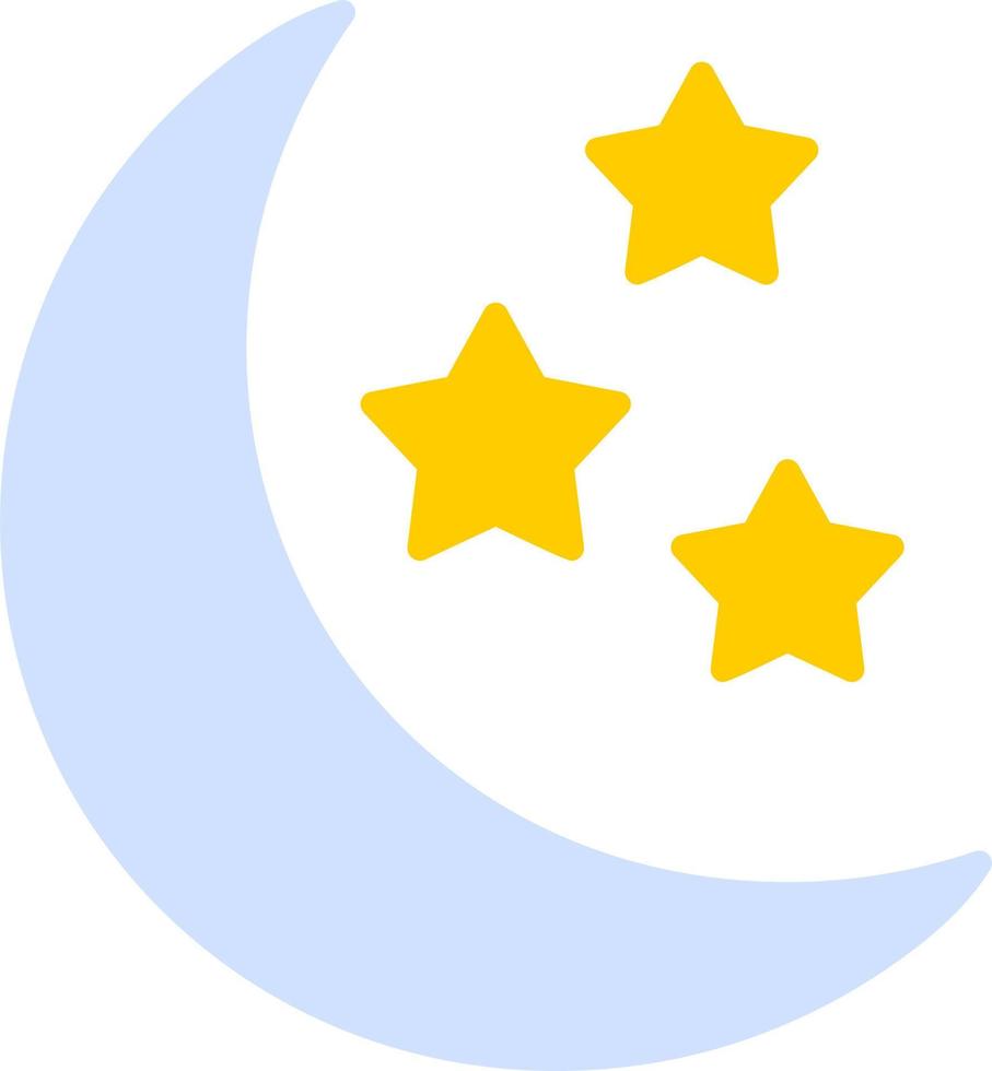 Crescent Moon Vector Icon