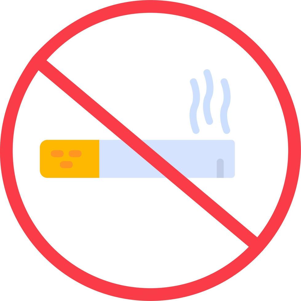 No Smoking Vector Icon