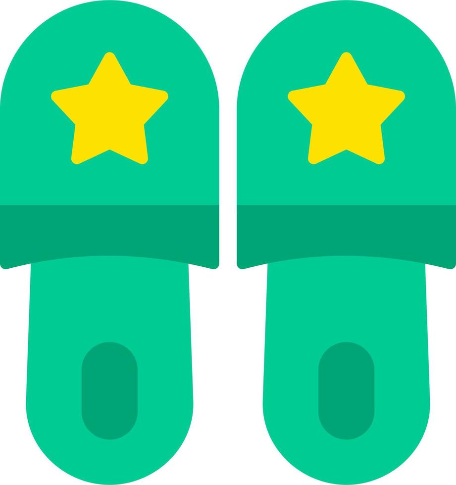 Slippers Vector Icon