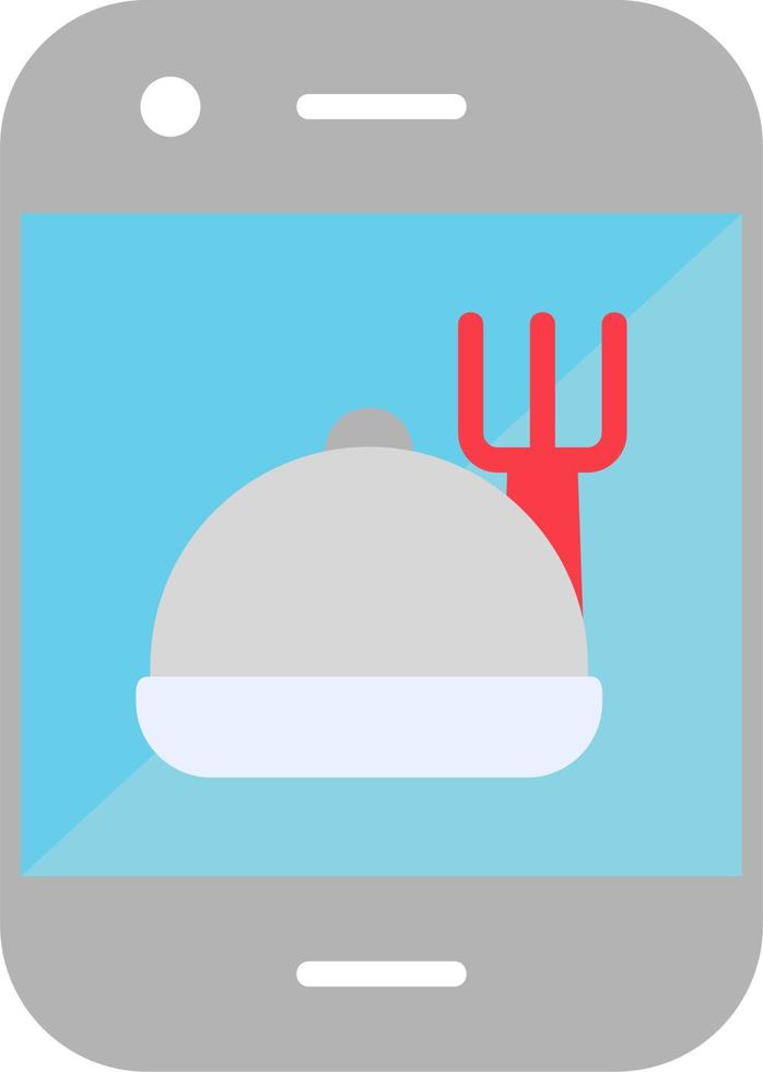 Online Food Order Vector Icon