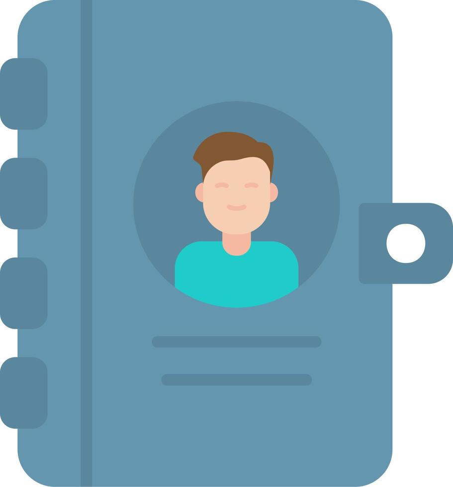 Address Book Vector Icon