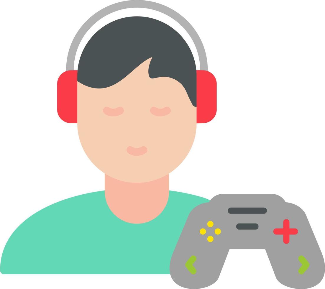 Gamer Vector Icon