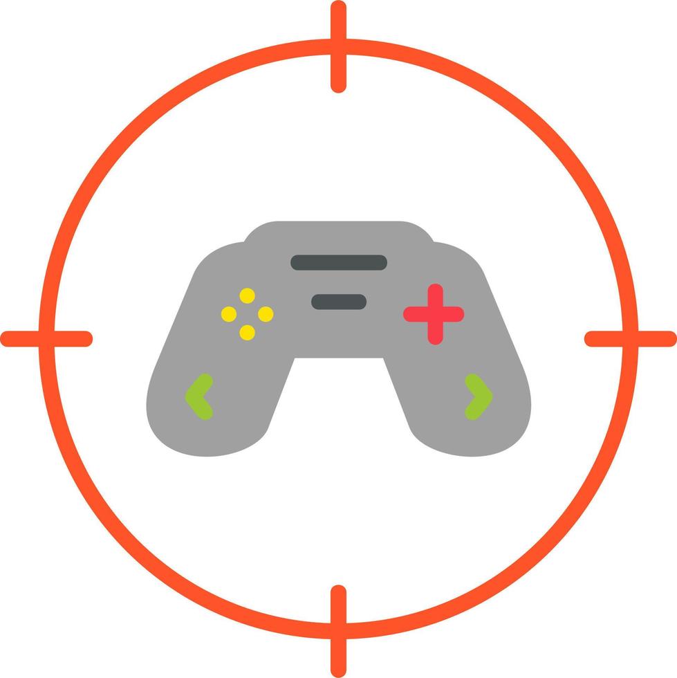 Shooting Game Vector Icon