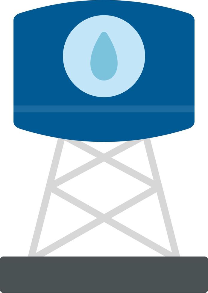 Water Tank Vector Icon