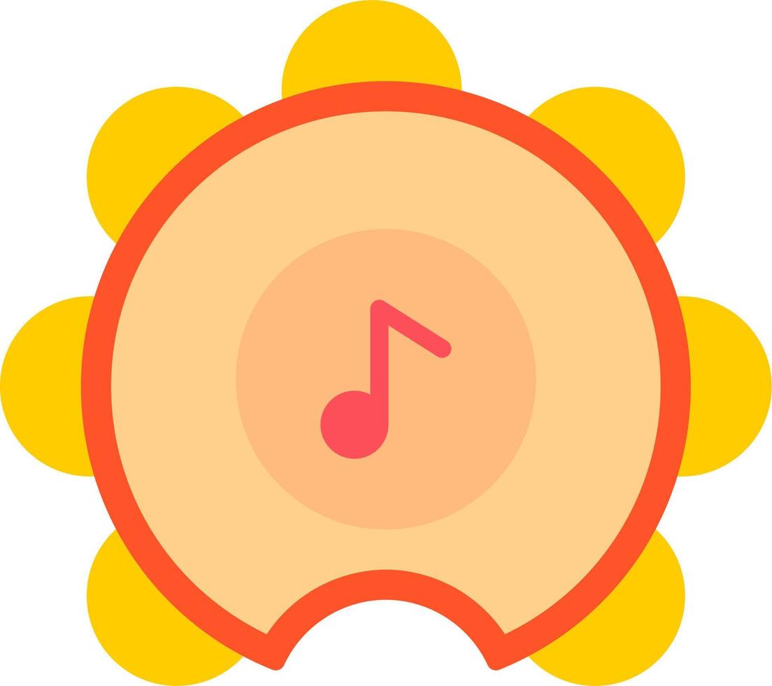 Tambourine Vector Icon