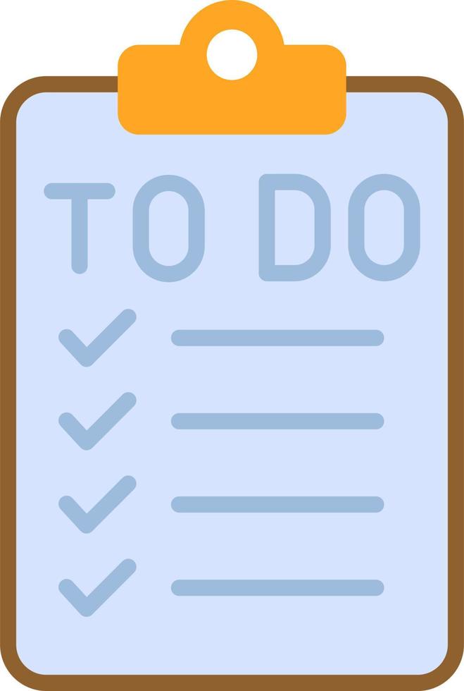 To Do List Vector Icon