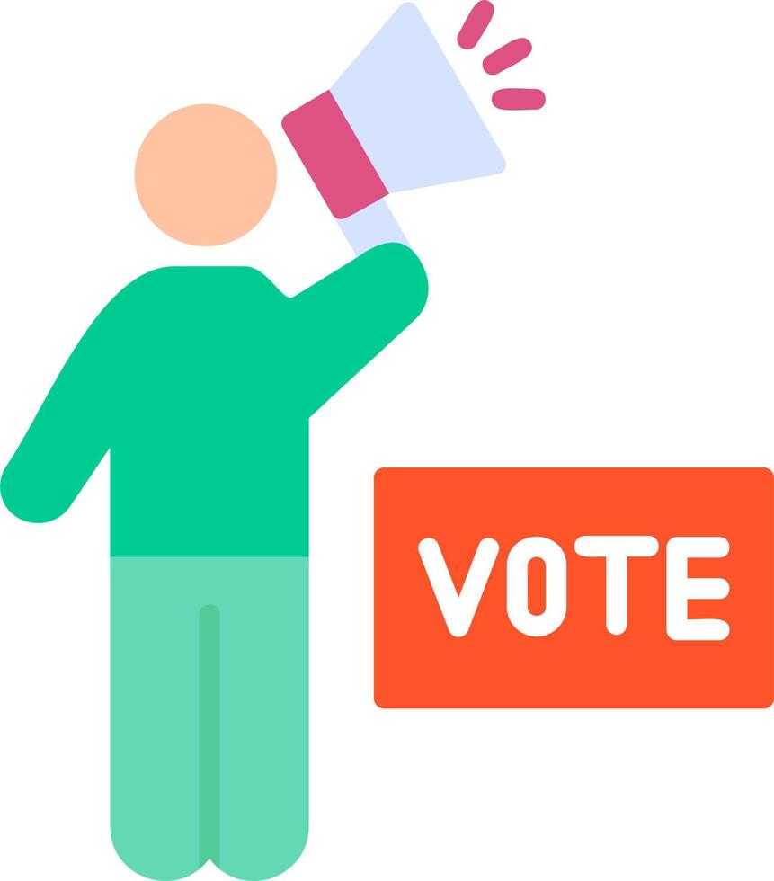 Voting campaign Vector Icon