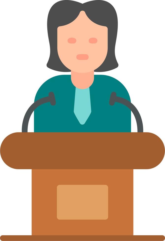 Politician Vector Icon