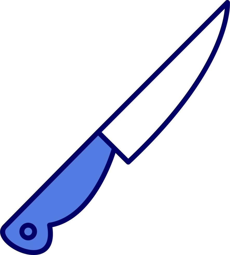 icono de vector de cuchillo