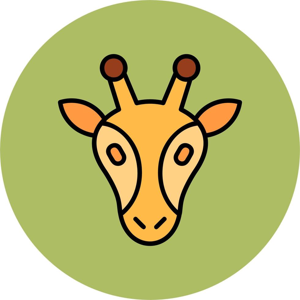 Giraffe Vector Icon