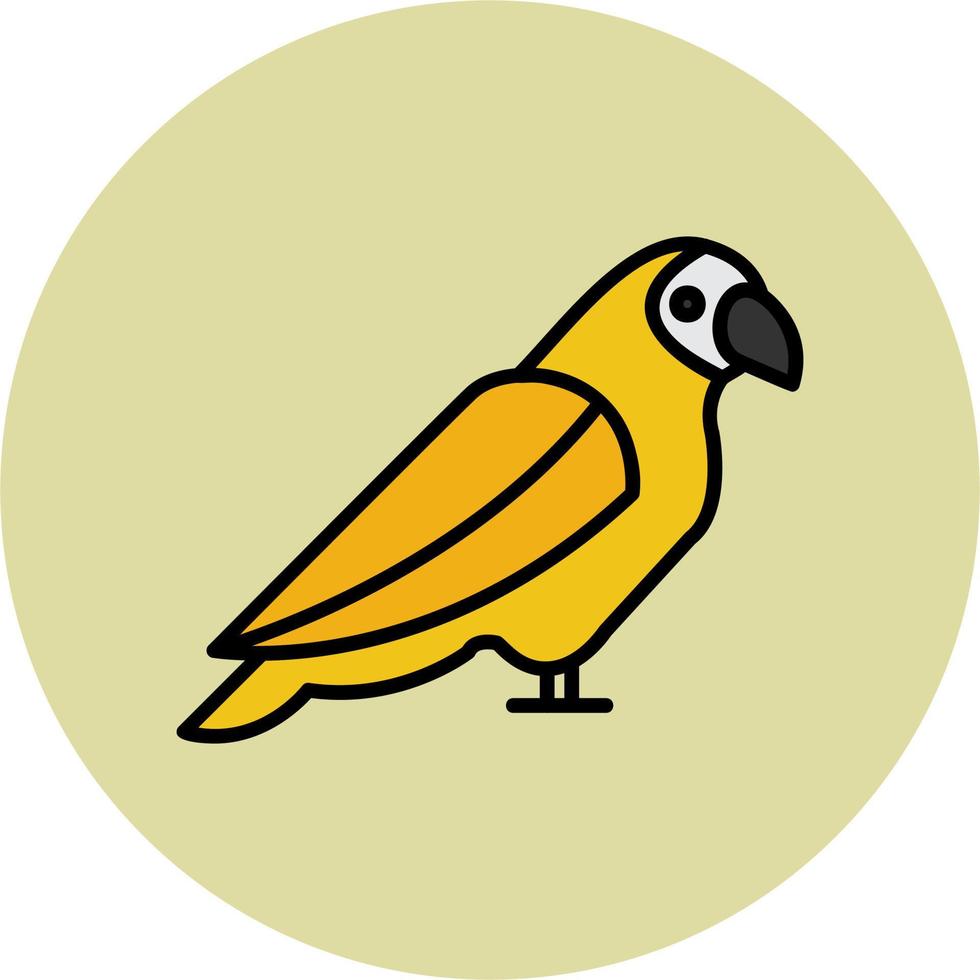 icono de vector de loro