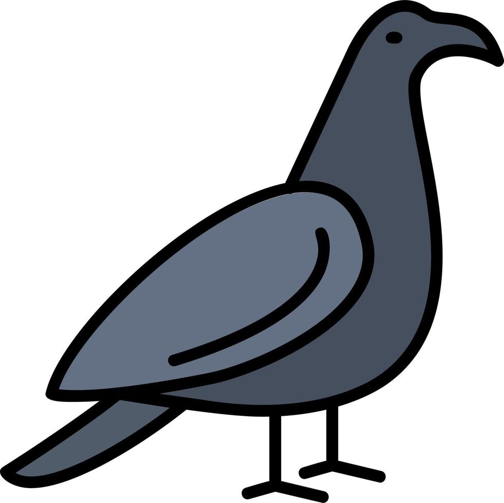 Raven Vector Icon
