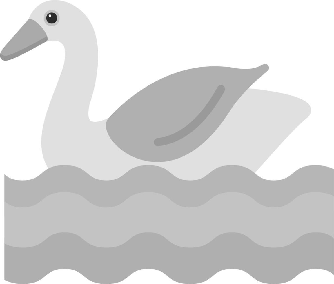 Swan Vector Icon