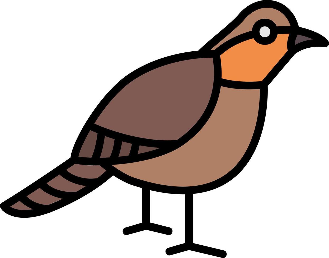 Robin Vector Icon