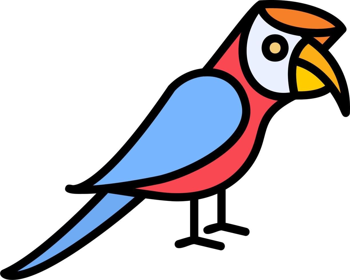 icono de vector de loro