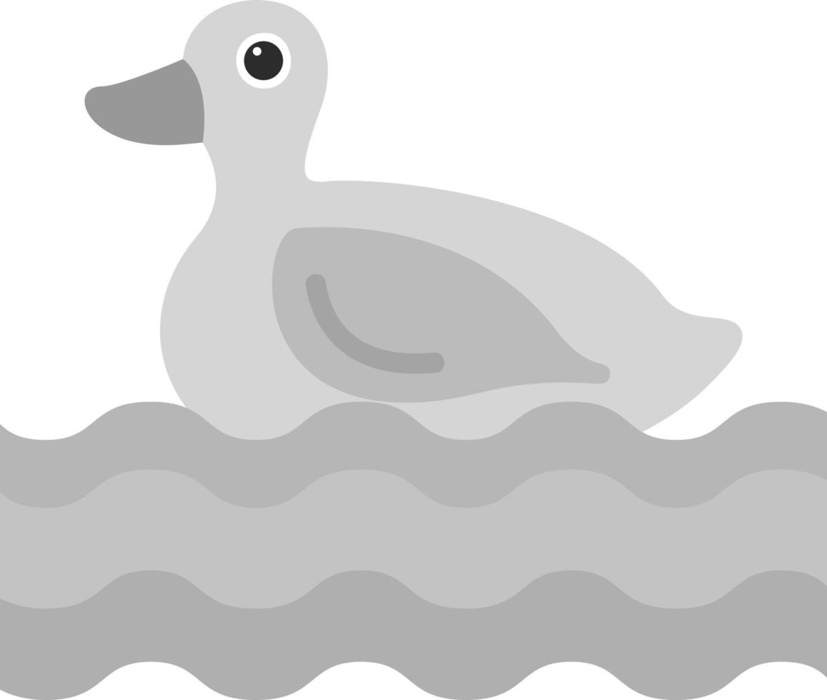 Pato vector icono