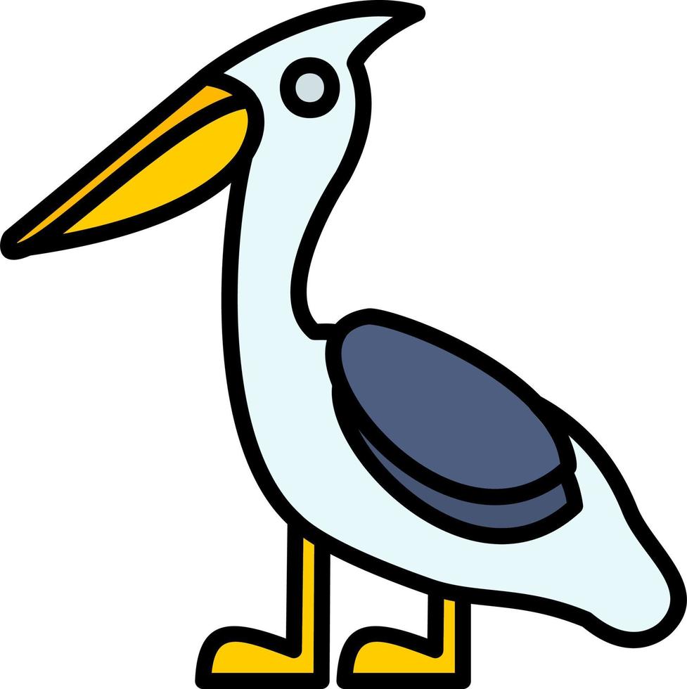 Pelican Vector Icon