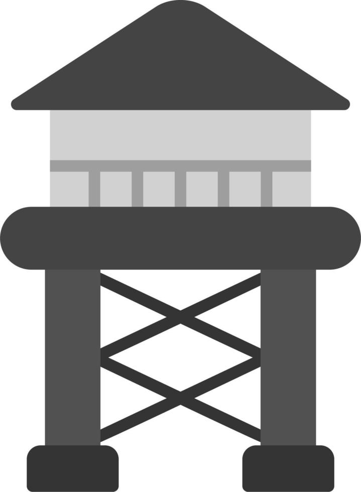 Water Tower Vector Icon