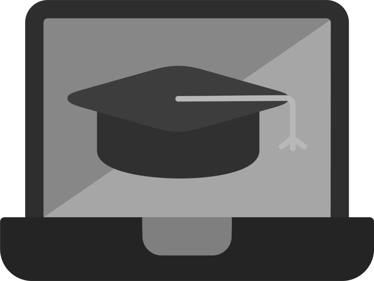 E - Learning Vector Icon