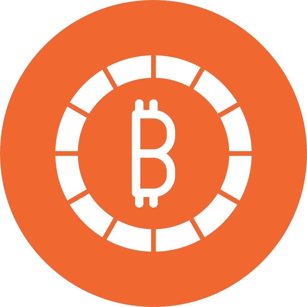 Bitcoin Cryptocurrency Vector Icon