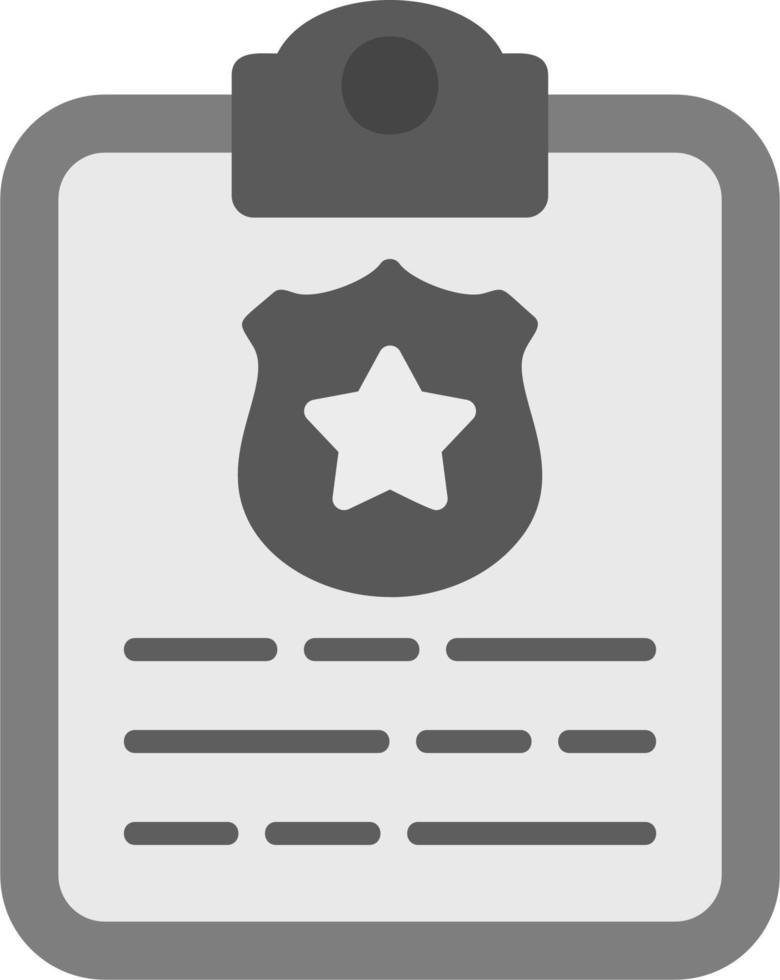 Police badge Vector Icon