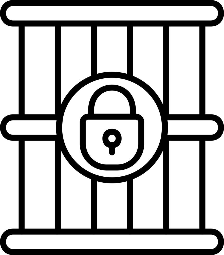 Jail Vector Icon
