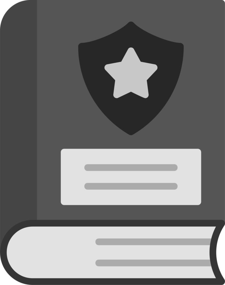 Law book Vector Icon