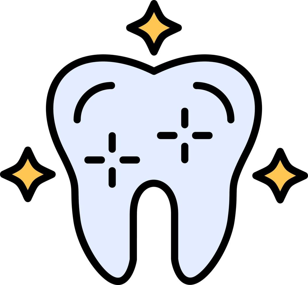 Clean Tooth Vector Icon