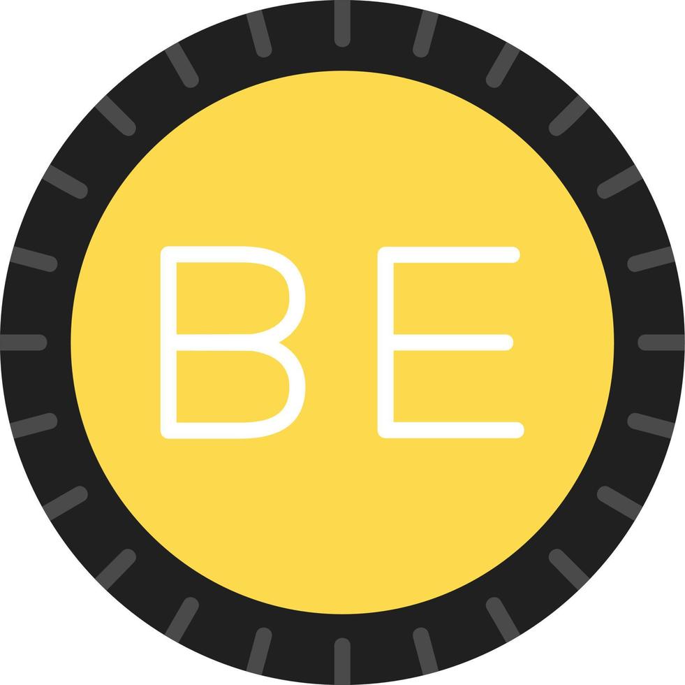 Belgium Dial code Vector Icon