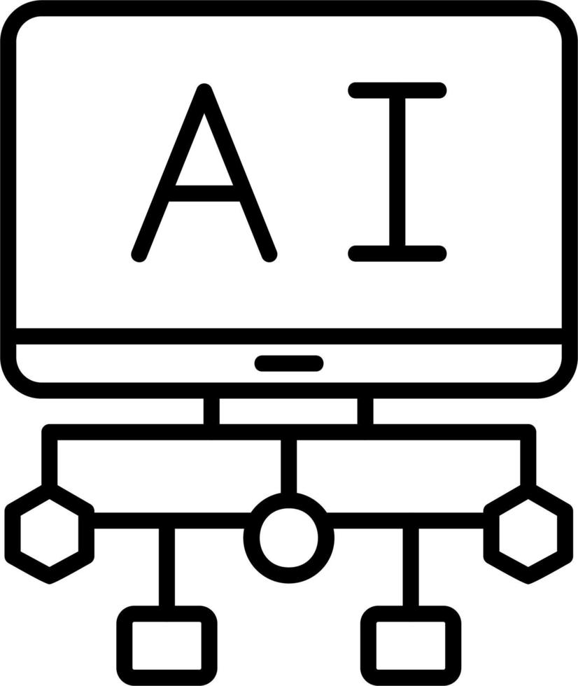 fluir diagrama vector icono