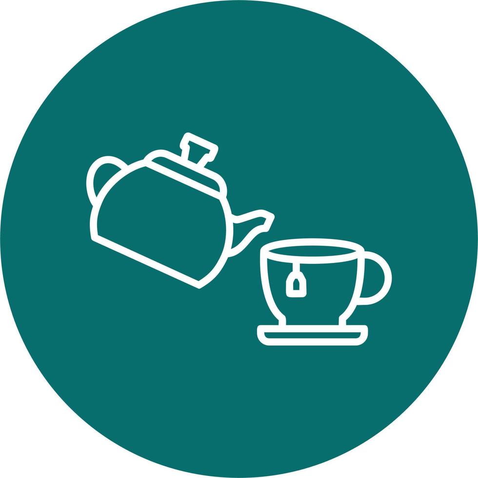 Tea Pot Vector Icon
