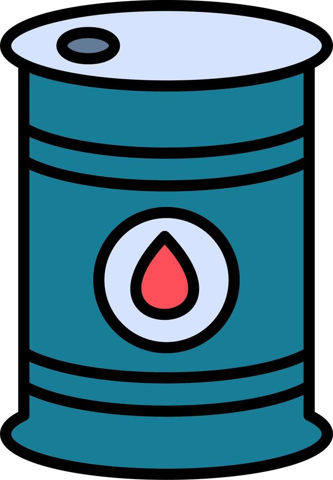 Oil Barrel Vector Icon