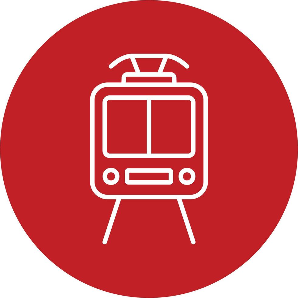 Tram Vector Icon