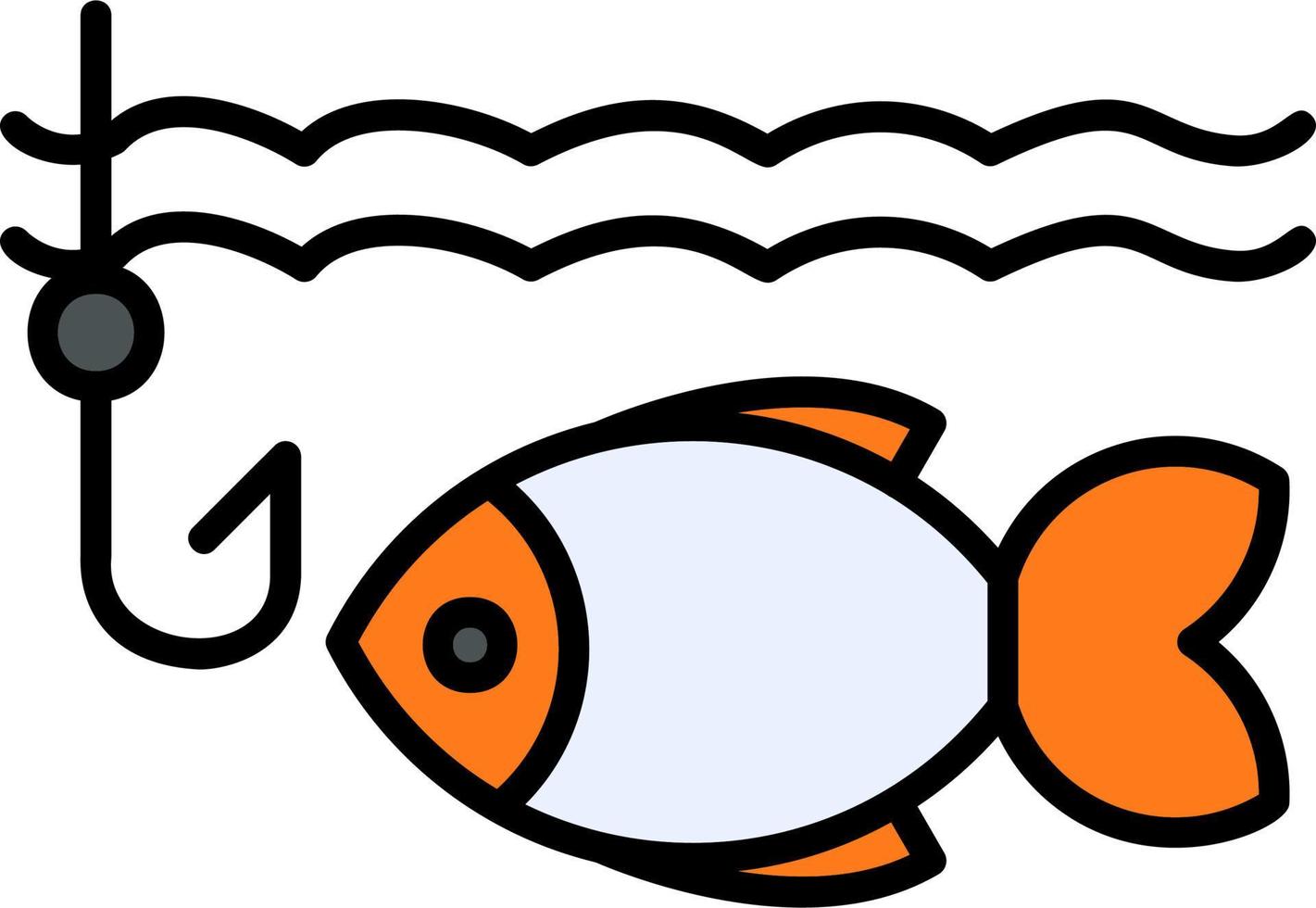 icono de vector de pesca