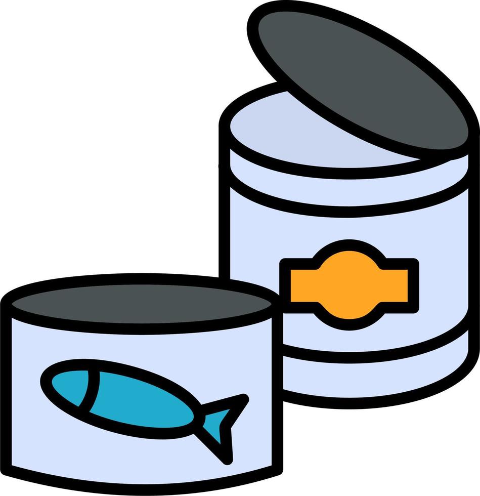 Canned Food Vector Icon