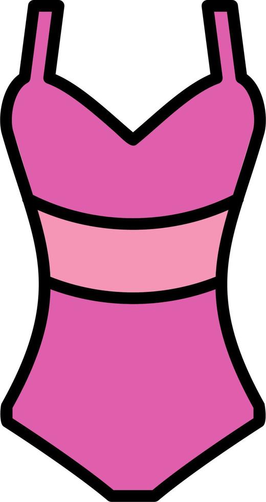 Swimsuit Vector Icon