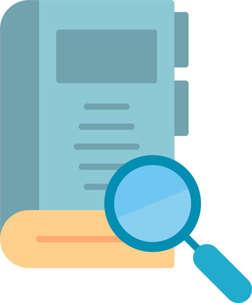 Search Book Vector Icon