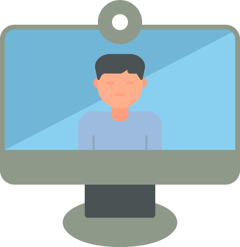 Video Call Vector Icon
