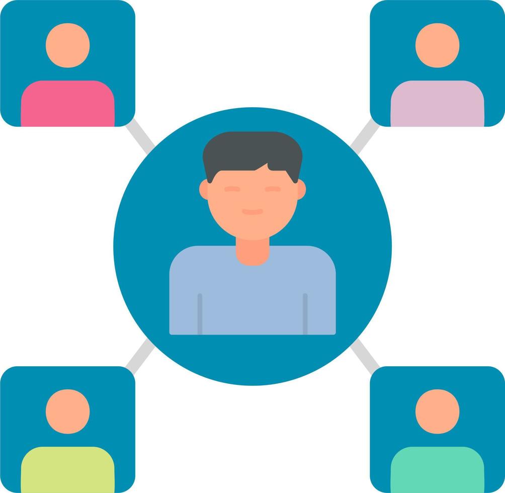 Outsourcing Vector Icon