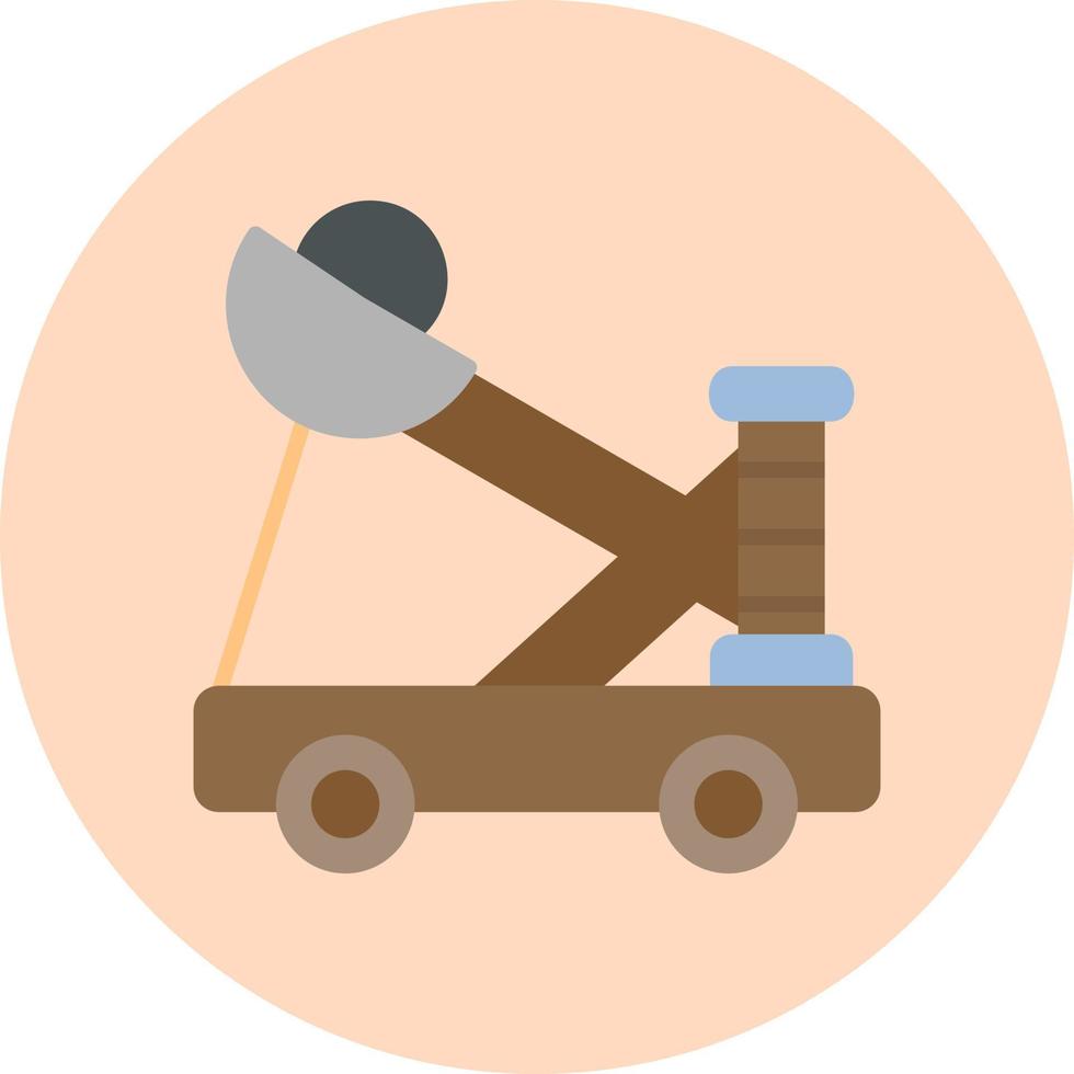 icono de vector de catapulta