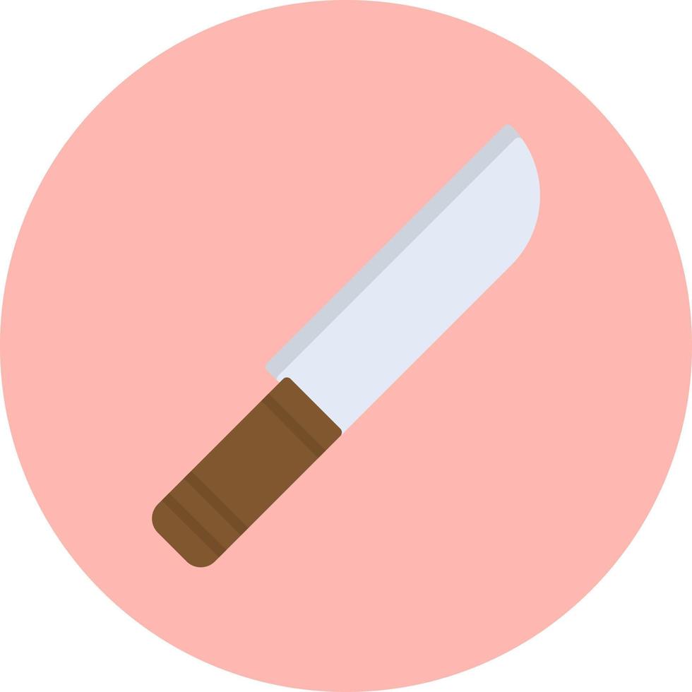 icono de vector de cuchillo