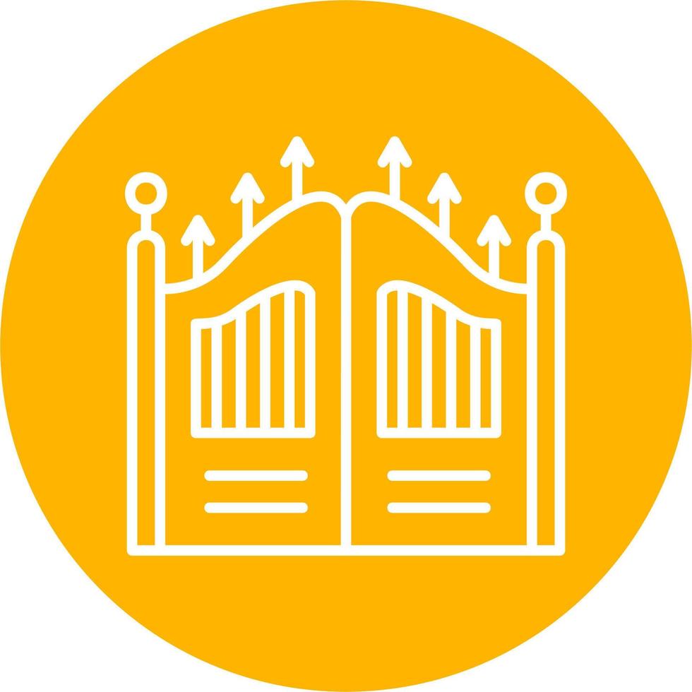 Gate Vector Icon