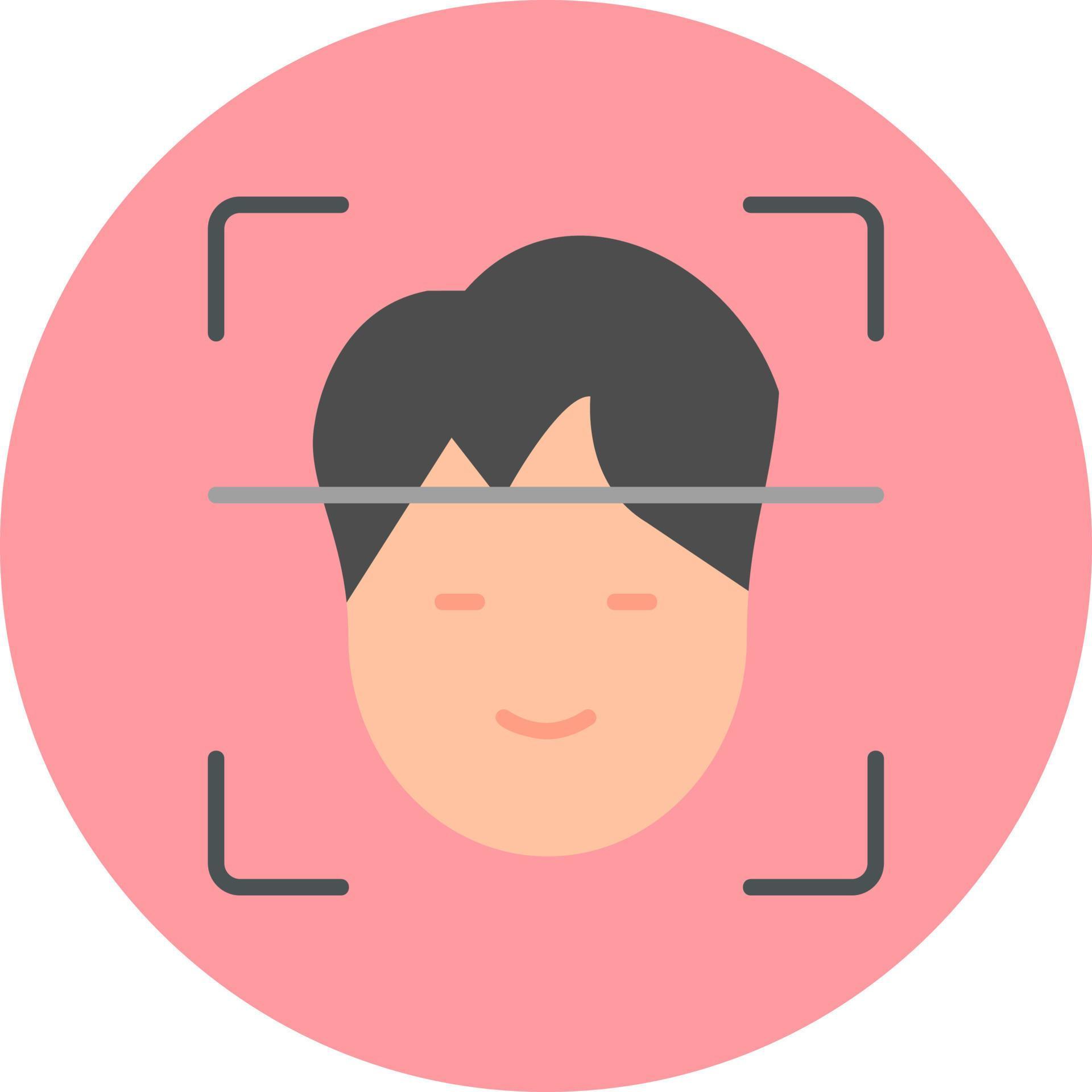 Face Recognition Vector Icon 20887108 Vector Art at Vecteezy