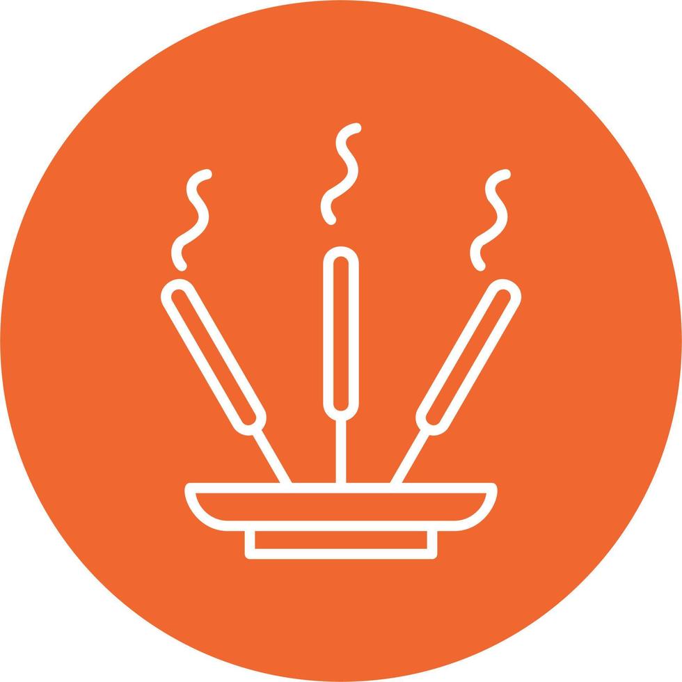 Incense Stick Vector Icon