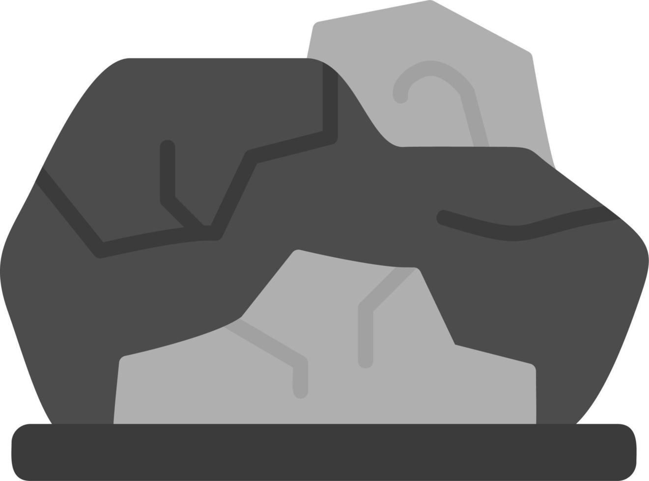 mineral vector icono