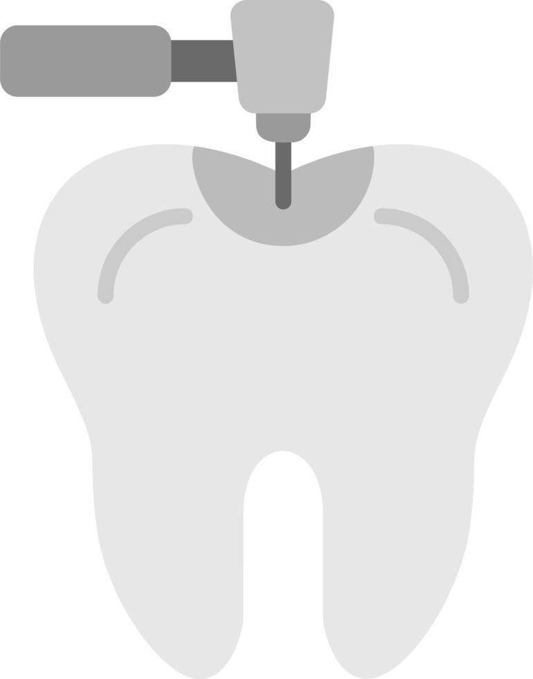 dental perforar vector icono