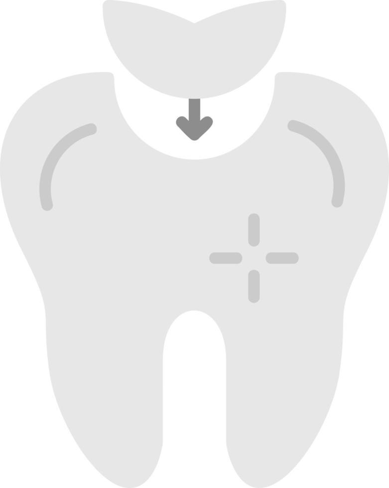 Tooth Filling Vector Icon