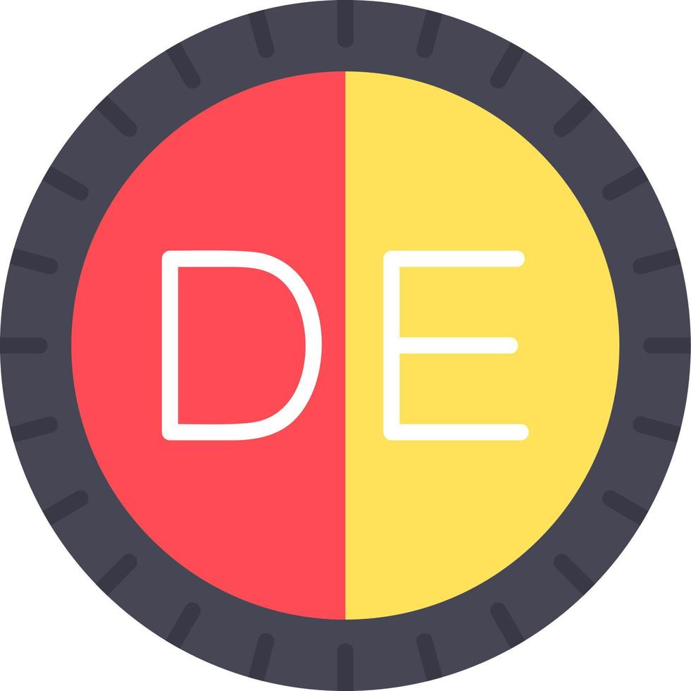 Germany Dial code Vector Icon