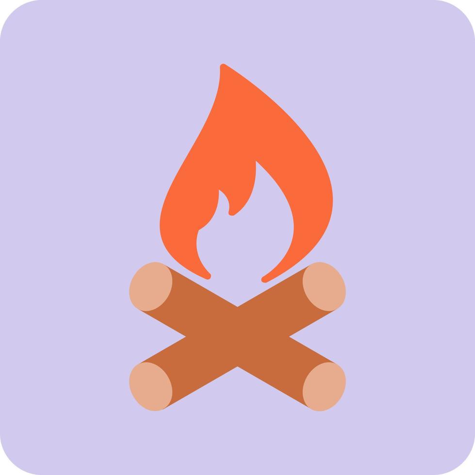 Flame Vector Icon